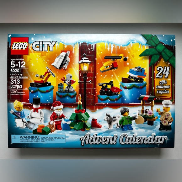 LEGO CITY Advent Calendar 60201 Complete Set Figures [NO BOX/CONTAINER INCLUDED] - Picture 2 of 3
